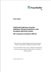 Optimized pathways towards ambitious climate protection in the European electricity system (EU Long-term scenarios 2050 II)